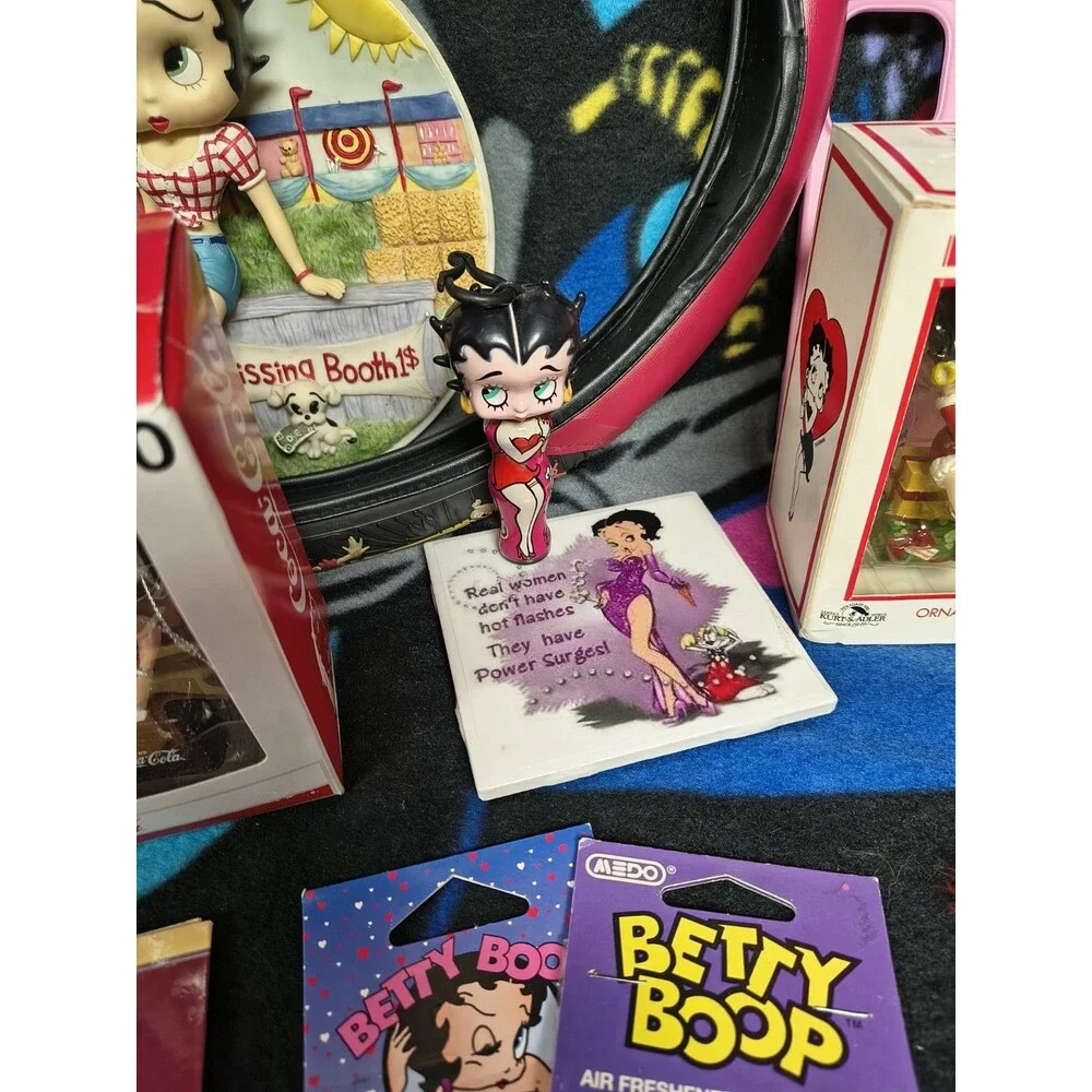 Large Vintage Lot Of Betty Boop Collectibles And Memorabilia Retro Many Items